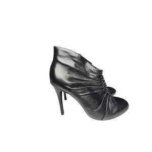 Guess Leather Stiletto Ankle Booties Black Size 7.5